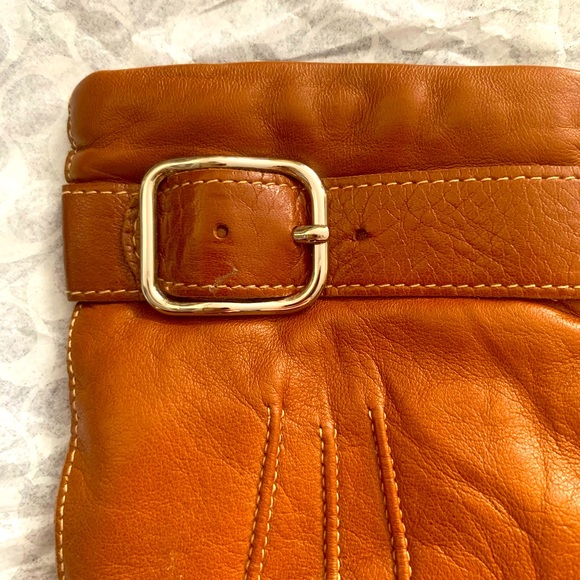 Coach leather gloves - Picture 3 of 3